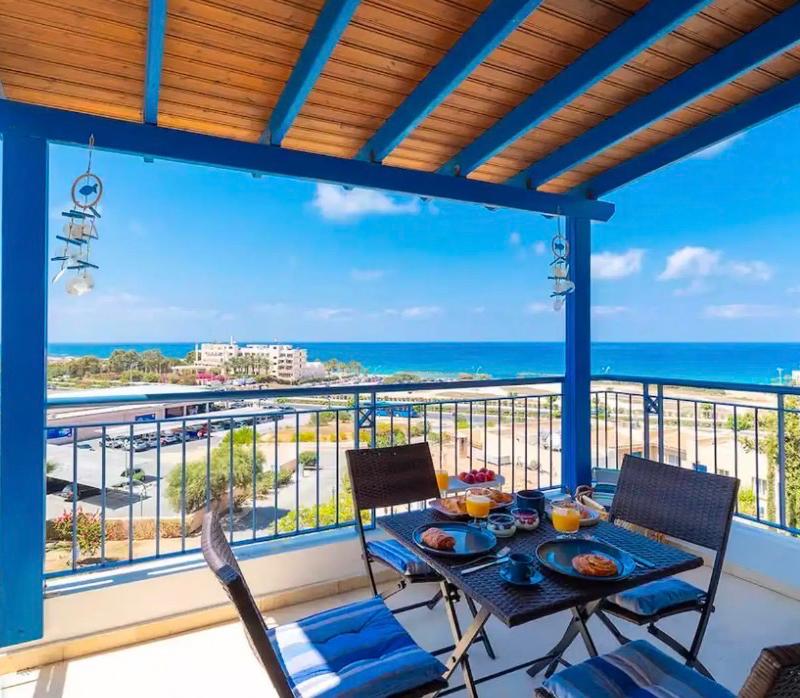2-Bedroom Apartment with Sea Views in Tombs of the Kings, Paphos - photo 1