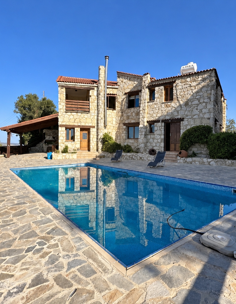 3-Bedroom Villa with Pool in Agios Dimitrianos, Paphos - photo 1